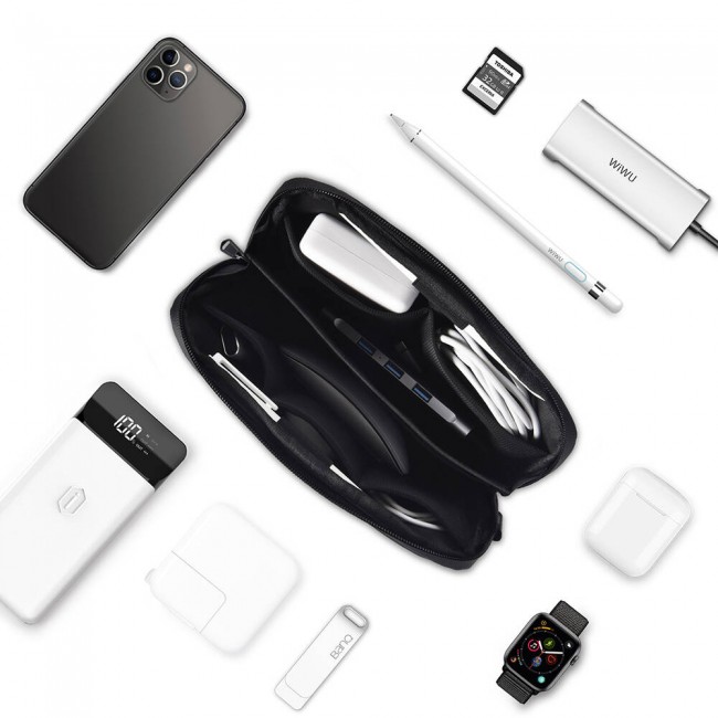 Wiwu Alpha Tech Pouch Çok Fonksiyonlu Taşınabilir Mobil Aksesuar Çantası Wiwu Alpha Tech Pouch Çok Fonksiyonlu Taşınabilir Mobil Aksesuar Çantası