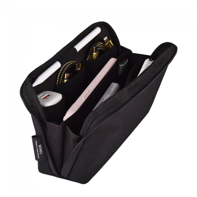 Wiwu Alpha Tech Pouch Çok Fonksiyonlu Taşınabilir Mobil Aksesuar Çantası Wiwu Alpha Tech Pouch Çok Fonksiyonlu Taşınabilir Mobil Aksesuar Çantası
