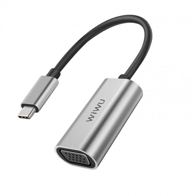 Wiwu Alpha Type-C to VGA Adaptörü Wiwu Alpha Type-C to VGA Adaptörü