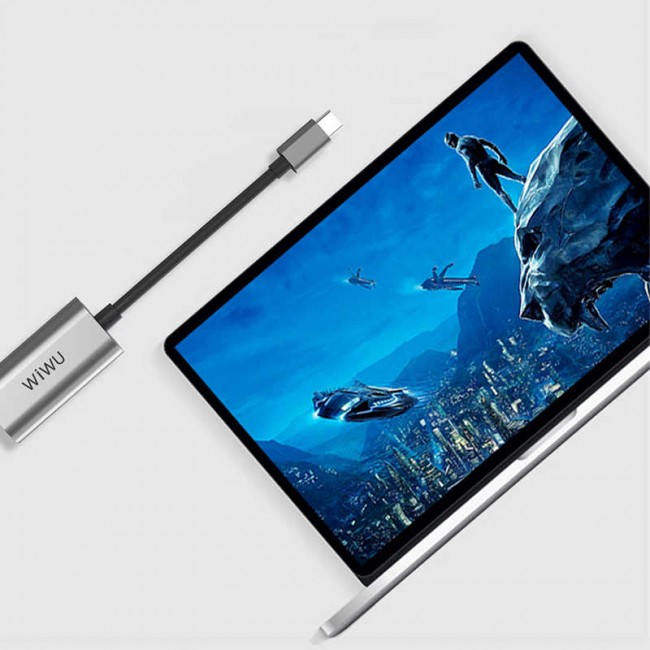 Wiwu Alpha Type-C to VGA Adaptörü Wiwu Alpha Type-C to VGA Adaptörü