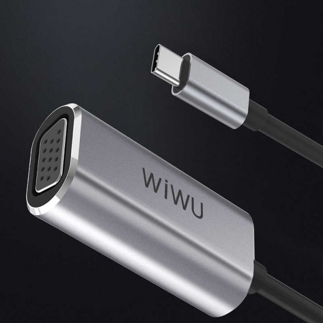 Wiwu Alpha Type-C to VGA Adaptörü Wiwu Alpha Type-C to VGA Adaptörü