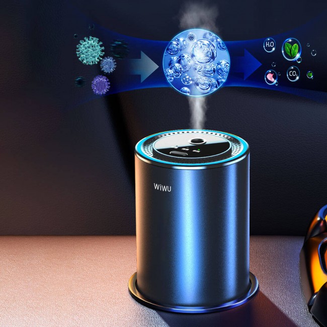 Wiwu AR-001 Hava Nemlendirici ve Temizleyici Akıllı Araç Koku Makinesi Wiwu AR-001 Hava Nemlendirici ve Temizleyici Akıllı Araç Koku Makinesi