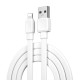 Wiwu Bravo Wİ-C003 Yassı Tasarım Lightning Usb Kablo 1M Wiwu Bravo Wİ-C003 Yassı Tasarım Lightning Usb Kablo 1M