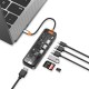 Wiwu CB007 Cyber 7 in 1 Type-C Hub 100W Şarj Destekli Şeffaf Görünümlü SD Kart-Hdmi-Usb Çoğaltıcı Wiwu CB007 Cyber 7 in 1 Type-C Hub 100W Şarj Destekli Şeffaf Görünümlü SD Kart-Hdmi-Usb Çoğaltıcı