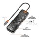 Wiwu CB007 Cyber 7 in 1 Type-C Hub 100W Şarj Destekli Şeffaf Görünümlü SD Kart-Hdmi-Usb Çoğaltıcı Wiwu CB007 Cyber 7 in 1 Type-C Hub 100W Şarj Destekli Şeffaf Görünümlü SD Kart-Hdmi-Usb Çoğaltıcı