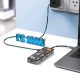 Wiwu CB008 Cyber 8 in 1 Type-C Hub 100W Şarj Destekli Şeffaf Görünümlü SD Kart-RJ45-Hdmi-Usb Çoğaltıcı Wiwu CB008 Cyber 8 in 1 Type-C Hub 100W Şarj Destekli Şeffaf Görünümlü SD Kart-RJ45-Hdmi-Usb Çoğaltıcı