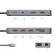 Wiwu CB011 Cyber 11 in 1 Type-C Hub 100W Şarj Destekli Şeffaf Görünümlü SD Kart-RJ45-Hdmi-VGA-Usb Çoğaltıcı Wiwu CB011 Cyber 11 in 1 Type-C Hub 100W Şarj Destekli Şeffaf Görünümlü SD Kart-RJ45-Hdmi-VGA-Usb Çoğaltıcı