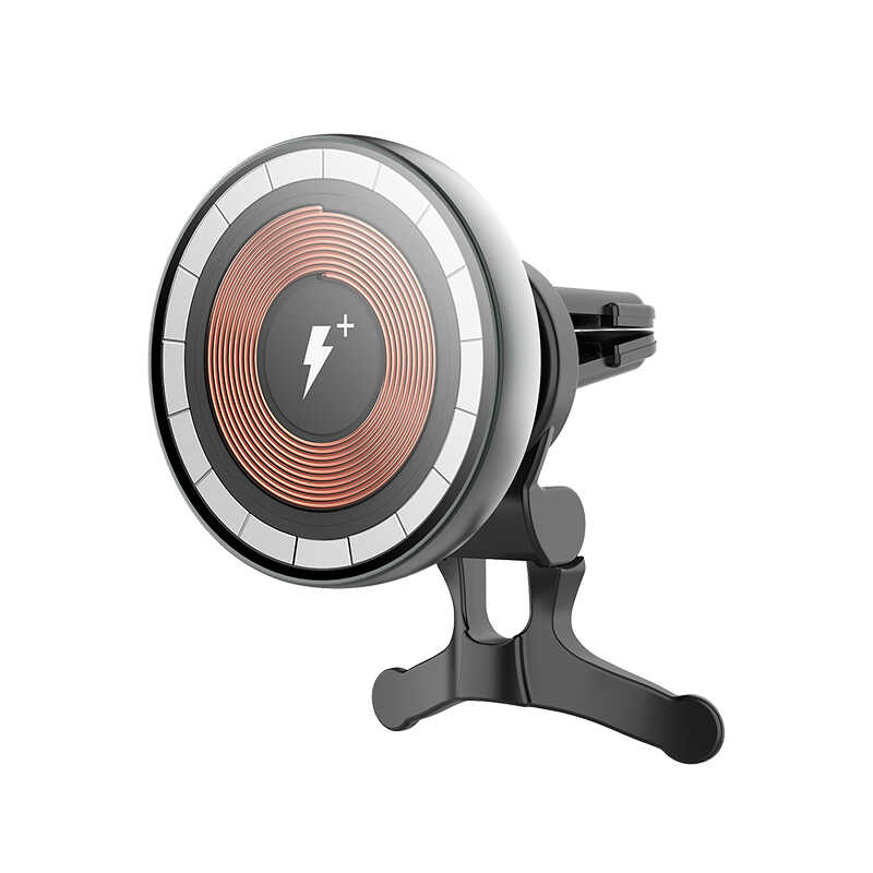Bal-z Wiwu CH-309 Araç İçi Magnetik Wireless Şarj Özellikli Telefon Tutucu Havalandırma Tasarım
