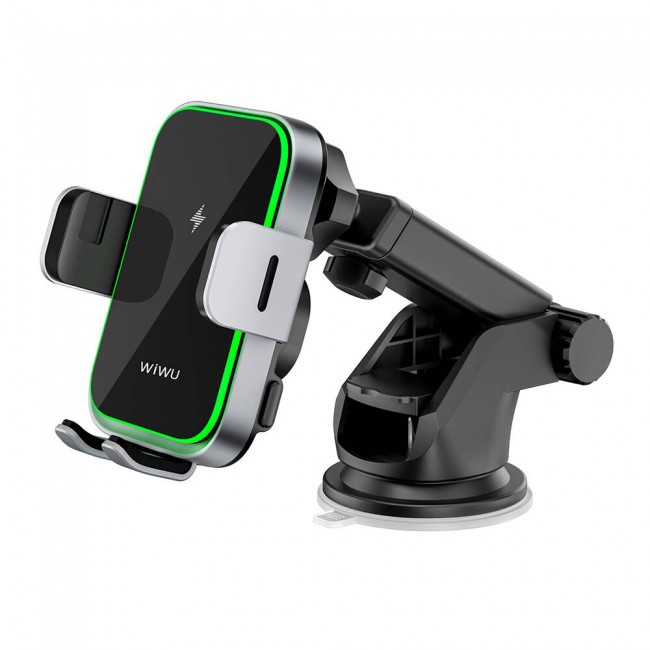 Wiwu CH-313 Kablosuz Şarj Özellikli Uzayabilen Vantuzlu Araç İçi Telefon Tutucu Wiwu CH-313 Kablosuz Şarj Özellikli Uzayabilen Vantuzlu Araç İçi Telefon Tutucu