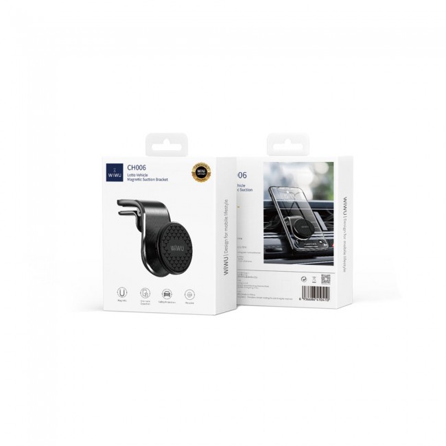 Wiwu CH006 360 Derece Dönebilen Havalandırma Tasarım Araç Telefon Tutucu Wiwu CH006 360 Derece Dönebilen Havalandırma Tasarım Araç Telefon Tutucu