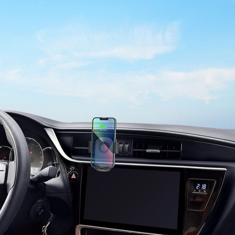 Bal-z Wiwu CH008 Telefon Ağırlığı İle Çalışan Havalandırma Tasarım Araç Telefon Tutucu