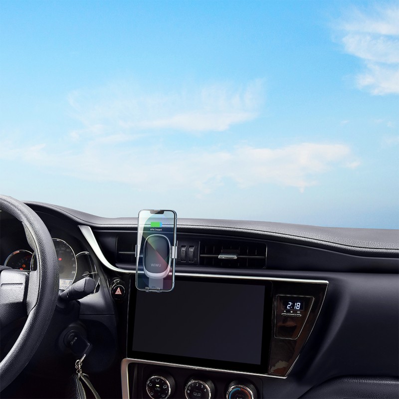 Bal-z Wiwu CH010 Telefon Ağırlığı İle Çalışan Havalandırma Tasarım Araç Telefon Tutucu