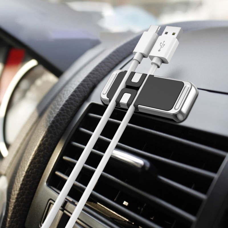 Bal-z Wiwu CH011 Kablo Düzenleyicili Magnetik Düz Zemin Versiyon Araç Telefon Tutucu