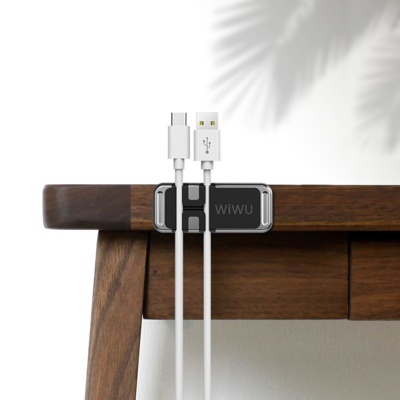 Bal-z Wiwu CH011 Kablo Düzenleyicili Magnetik Düz Zemin Versiyon Araç Telefon Tutucu