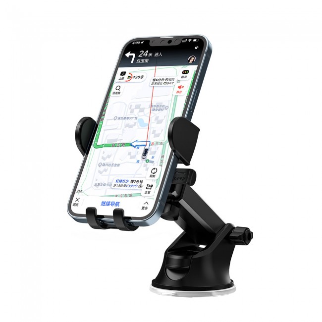 Wiwu CH012 Otomatik Mekanizmalı Vantuzlu Tasarım Araç Telefon Tutucu Wiwu CH012 Otomatik Mekanizmalı Vantuzlu Tasarım Araç Telefon Tutucu