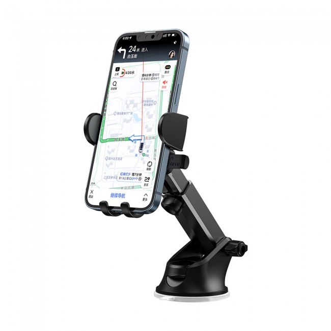 Wiwu CH013 Otomatik Mekanizmalı Vantuzlu Tasarım Araç Telefon Tutucu Wiwu CH013 Otomatik Mekanizmalı Vantuzlu Tasarım Araç Telefon Tutucu