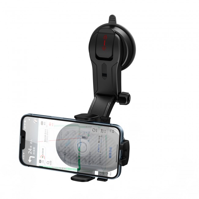 Wiwu CH014 Otomatik Mekanizmalı Vantuzlu Tasarım Araç Telefon Tutucu Wiwu CH014 Otomatik Mekanizmalı Vantuzlu Tasarım Araç Telefon Tutucu