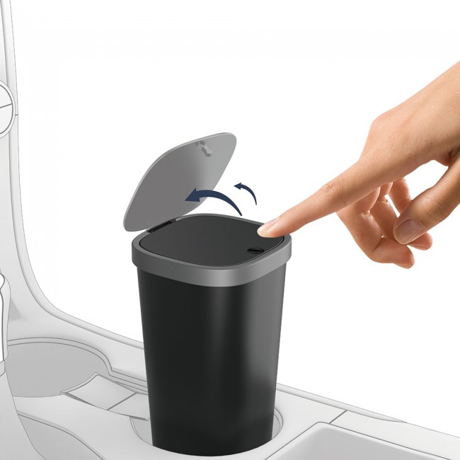 Wiwu CH020 Otomatik Kapaklı Araç İçi Mini Çöp Kutusu Wiwu CH020 Otomatik Kapaklı Araç İçi Mini Çöp Kutusu
