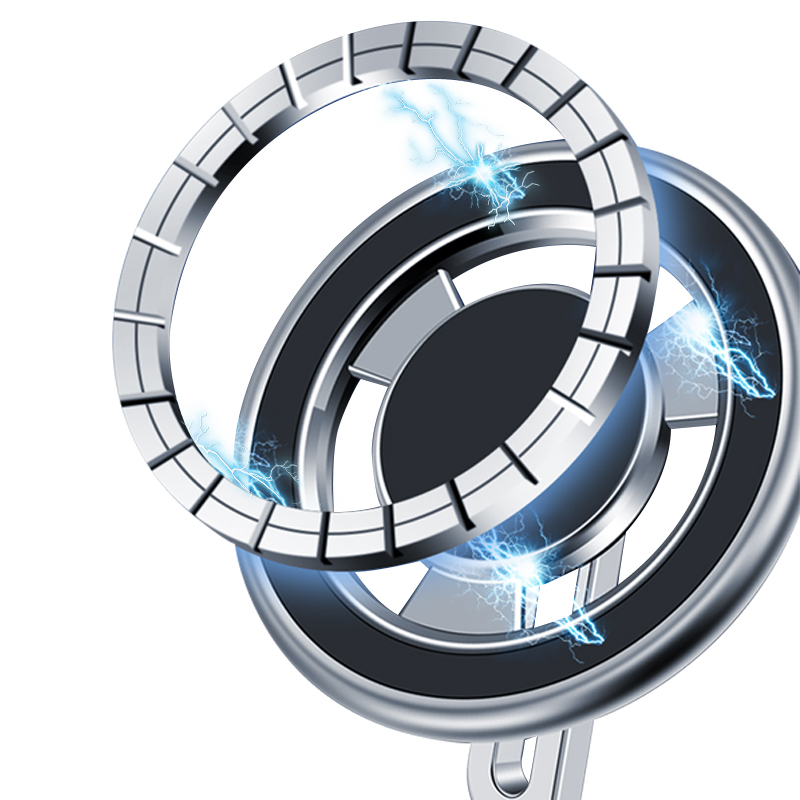 Bal-z Wiwu CH027 360 Derece Dönebilen Magnetik Düz Zemin Versiyon Araç Telefon Tutucu