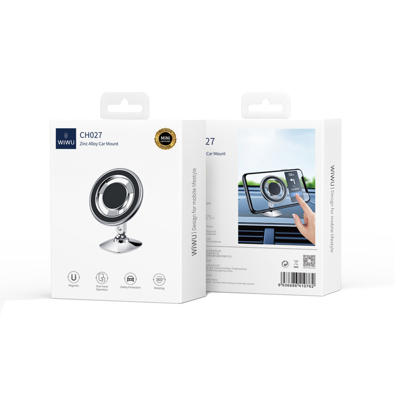 Bal-z Wiwu CH027 360 Derece Dönebilen Magnetik Düz Zemin Versiyon Araç Telefon Tutucu