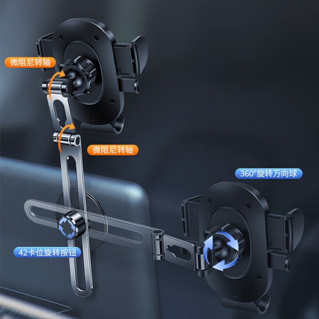Wiwu CH028 360 Derece Dönebilen Otomatik Mekanizmalı Düz Zemin Versiyon Araç Telefon Tutuc Wiwu CH028 360 Derece Dönebilen Otomatik Mekanizmalı Düz Zemin Versiyon Araç Telefon Tutuc