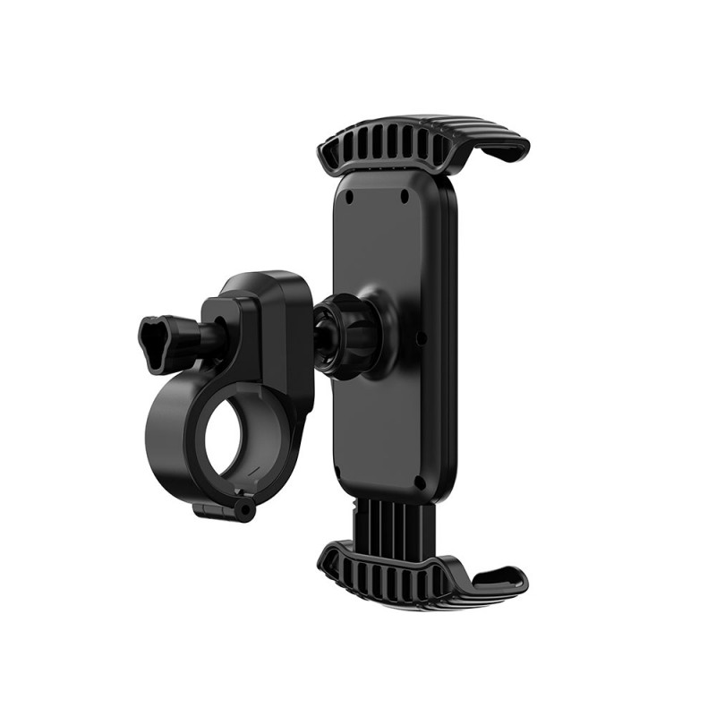 Bal-z Wiwu CH037 Sarsıntı Önleyici 360° Derece Dönebilen Ayarlanabilir Motosiklet ve Bisiklet Telefon Tutucu