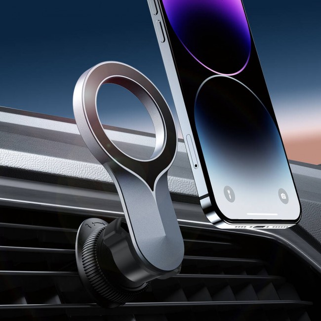 Wiwu CH50 360 Derece Dönebilen Havalandırma Tasarım Magnetik Araç Telefon Tutucu Wiwu CH50 360 Derece Dönebilen Havalandırma Tasarım Magnetik Araç Telefon Tutucu