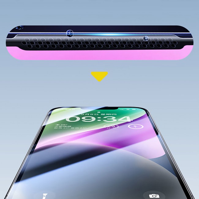 Apple iPhone 14 Pro Max Wiwu CZ-003 Mavi Işık Teknolojili Hidrofobik ve Oleofobik Parlama Önleyici Cam Ekran Koruyucu Apple iPhone 14 Pro Max Wiwu CZ-003 Mavi Işık Teknolojili Hidrofobik ve Oleofobik Parlama Önleyici Cam Ekran Koruyucu