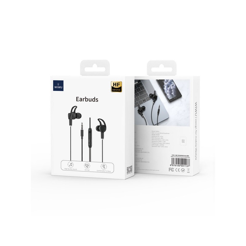 Bal-z Wiwu EB309 Hi-Fi Ses Kaliteli 3.5mm Kulakiçi Kulaklık