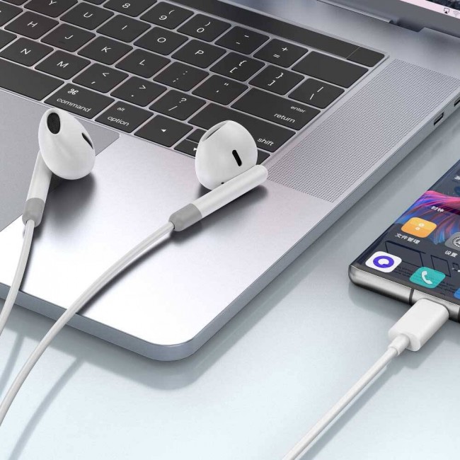 Wiwu EB314 Hi-Fi Ses Kaliteli Type-C Kulakiçi Kulaklık Wiwu EB314 Hi-Fi Ses Kaliteli Type-C Kulakiçi Kulaklık