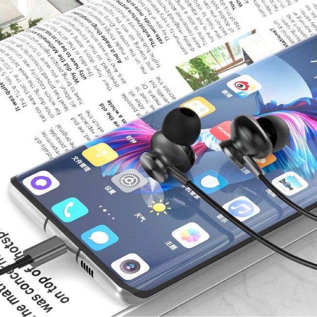 Wiwu EB315 Hi-Fi Ses Kaliteli Type-C Kulakiçi Kulaklık Wiwu EB315 Hi-Fi Ses Kaliteli Type-C Kulakiçi Kulaklık