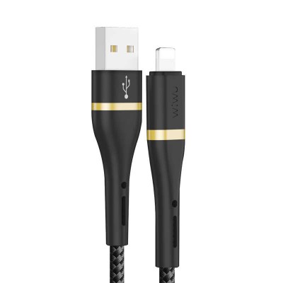 Wiwu ED-105 2 in 1 USB A- Type-C to Lightning Elite Data Kablo Wiwu ED-105 2 in 1 USB A- Type-C to Lightning Elite Data Kablo