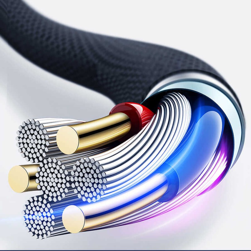 Wiwu ED-106 2 in 1 USB A- Type-C to Type-C Elite Data Kablo Wiwu ED-106 2 in 1 USB A- Type-C to Type-C Elite Data Kablo