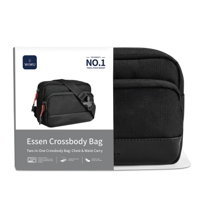 Bal-z Wiwu Essen Serisi Suya Dayanıklı 1200D Polyester Kumaş Çapraz Vücut Çantası