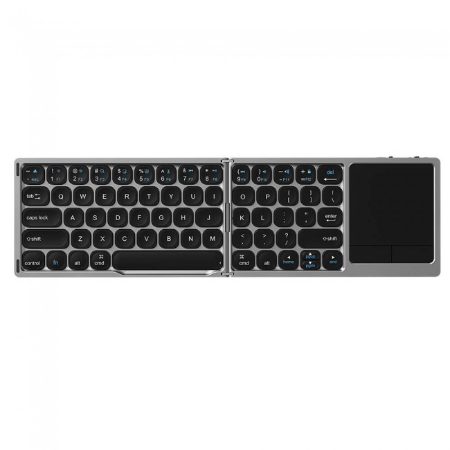 Wiwu FMK-04 Katlanabilir Bluetooth Kablosuz Multifonksiyonel Touchpad Klavye Wiwu FMK-04 Katlanabilir Bluetooth Kablosuz Multifonksiyonel Touchpad Klavye