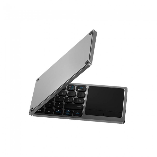 Wiwu FMK-04 Katlanabilir Bluetooth Kablosuz Multifonksiyonel Touchpad Klavye Wiwu FMK-04 Katlanabilir Bluetooth Kablosuz Multifonksiyonel Touchpad Klavye