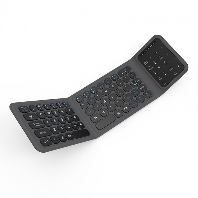 Wiwu FMK-05 iOS Android Windows Uyumlu Katlanabilir Bluetooth Kablosuz Klavye + Masaüstü Telefon Standı Wiwu FMK-05 iOS Android Windows Uyumlu Katlanabilir Bluetooth Kablosuz Klavye + Masaüstü Telefon Standı