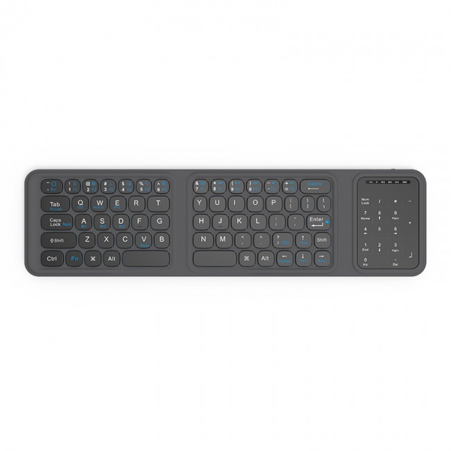 Wiwu FMK-05 iOS Android Windows Uyumlu Katlanabilir Bluetooth Kablosuz Klavye + Masaüstü Telefon Standı Wiwu FMK-05 iOS Android Windows Uyumlu Katlanabilir Bluetooth Kablosuz Klavye + Masaüstü Telefon Standı