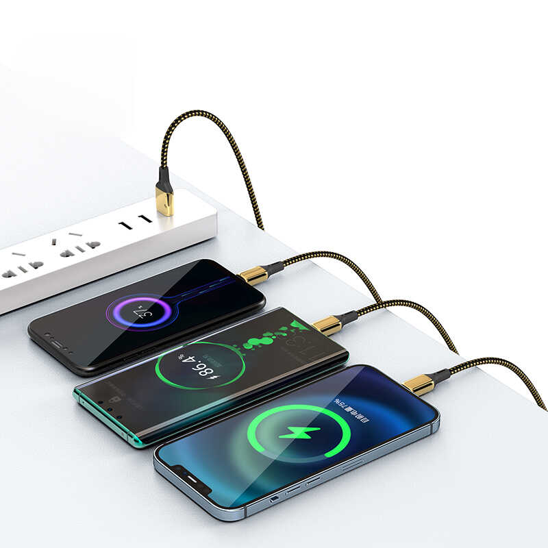 Bal-z Wiwu Golden Series GD-100 Lightning Data Kablo 1.2M