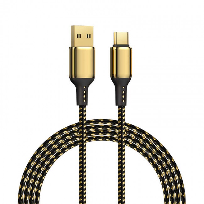Wiwu Golden Series GD-101 Type-C Data Kablo 3M Wiwu Golden Series GD-101 Type-C Data Kablo 3M