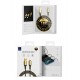 Wiwu Golden Series GD-102 Micro Data Kablo 3M Wiwu Golden Series GD-102 Micro Data Kablo 3M