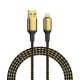 Wiwu Golden Series GD-102 Micro Data Kablo 3M Wiwu Golden Series GD-102 Micro Data Kablo 3M