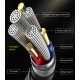 Wiwu Golden Series GD-103 Lightning To PD Data Kablo 5M Wiwu Golden Series GD-103 Lightning To PD Data Kablo 5M