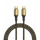 Wiwu Golden Series GD-105 Type-C To PD Data Kablo 5M Wiwu Golden Series GD-105 Type-C To PD Data Kablo 5M