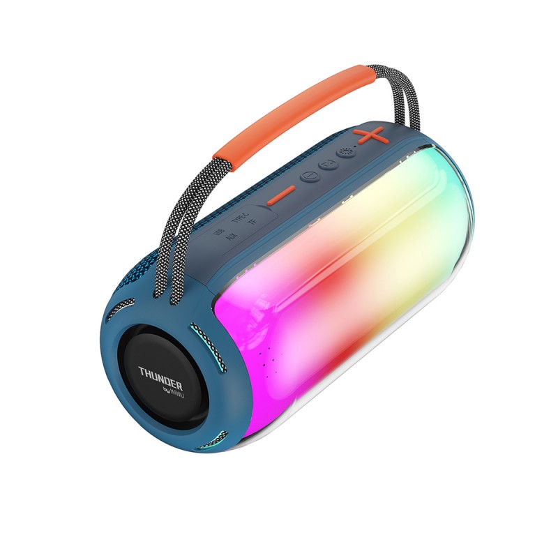 Bal-z Wiwu H6 RGB Işıklı Askılı TWS Bluetooth Speaker Hoparlör v5.3 16W