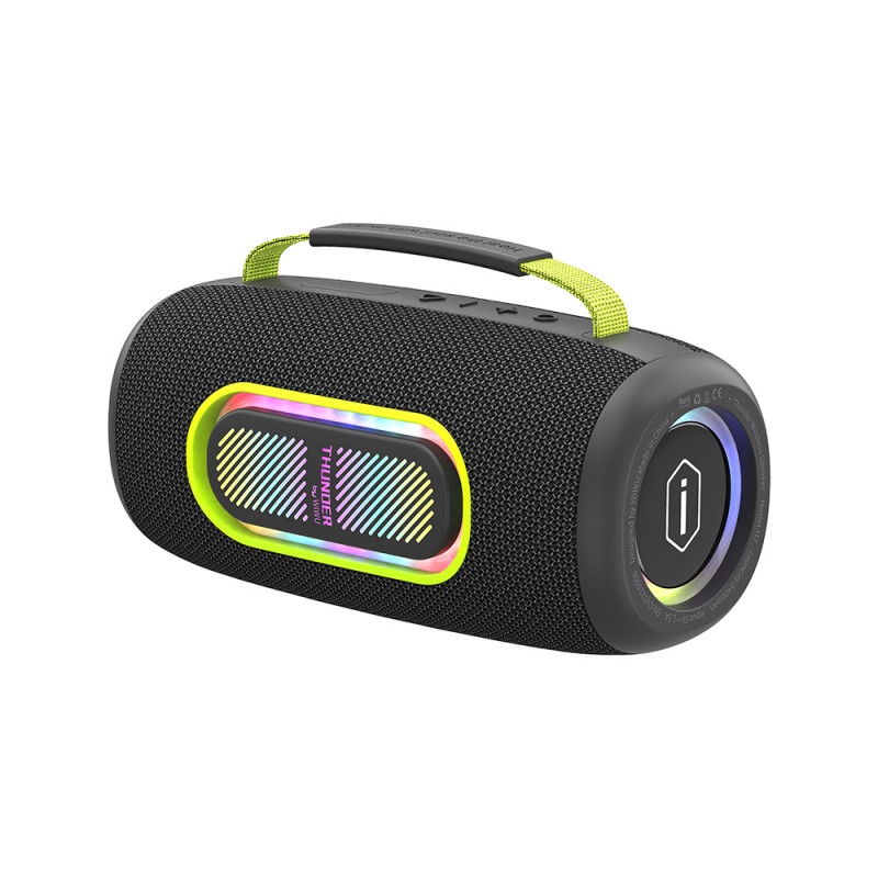 Bal-z Wiwu H7 RGB Işıklı Askılı TWS Bluetooth Speaker Hoparlör v5.3 40W