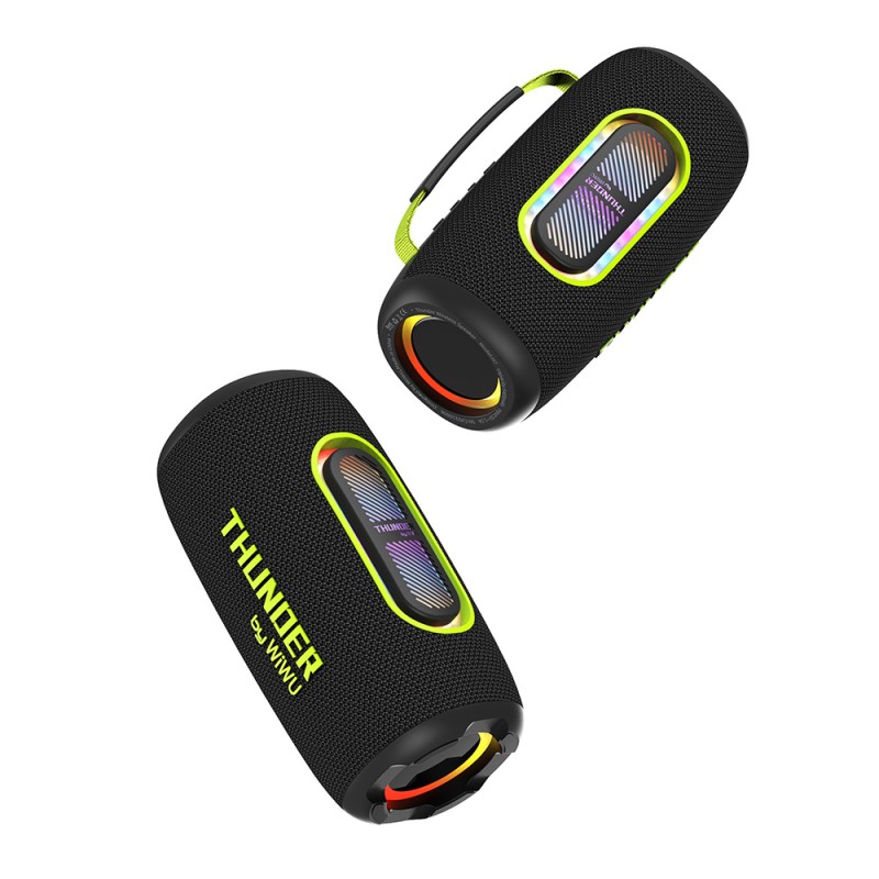 Bal-z Wiwu H7 RGB Işıklı Askılı TWS Bluetooth Speaker Hoparlör v5.3 40W