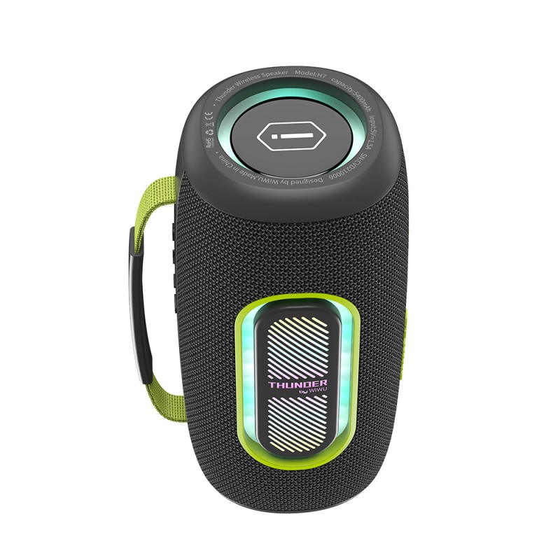 Bal-z Wiwu H7 RGB Işıklı Askılı TWS Bluetooth Speaker Hoparlör v5.3 40W