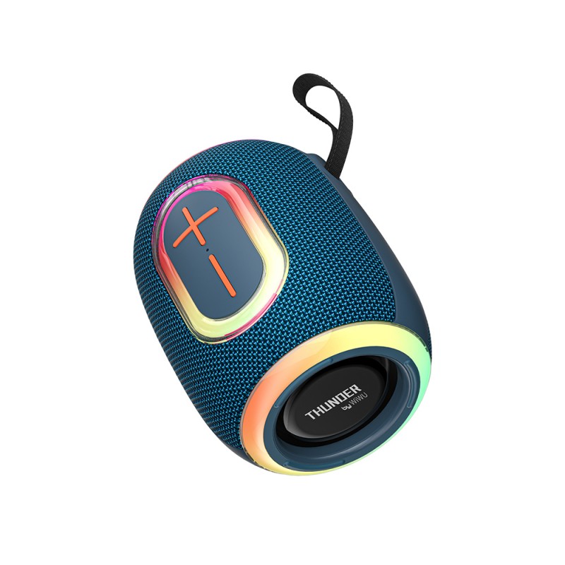 Bal-z Wiwu H9 RGB Işıklı Askılı TWS Bluetooth Speaker Hoparlör v5.3 10W