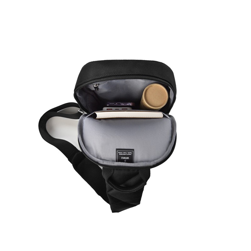 Bal-z Wiwu Hali Serisi Crossbody 1680D Su Geçirmez Naylon Kumaş Omuz Askılı Çapraz Vücut Çantası